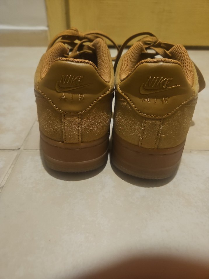 ORJİNAL NİKE AİR force.. Kadın HAKİKİ Süet  Spor Ayakkabı - Görsel 4