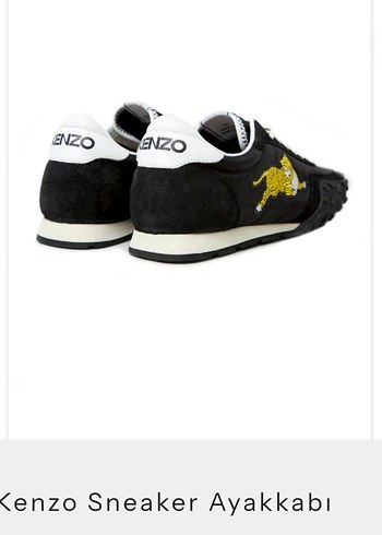 Kenzo Siyahbeyaz Kadın Spor Ayakkabı - Görsel 4