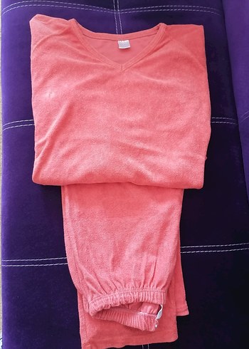 Diğer Kadın Pembe Polar pijama takımı