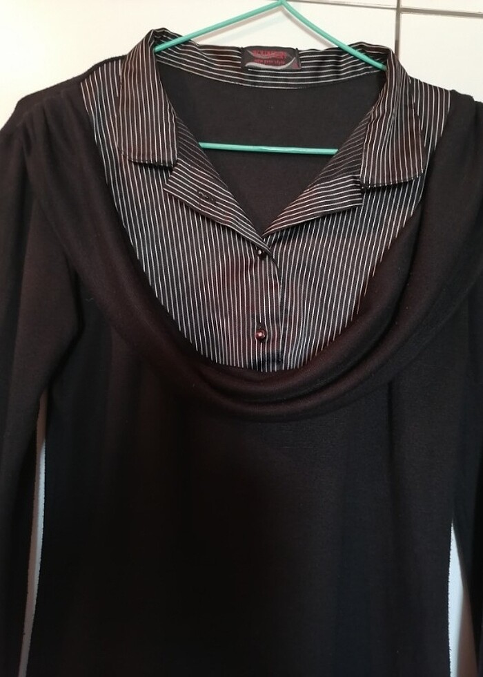 Kadın gömlek elbise - Görsel 4