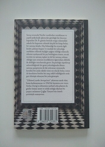  Kitap Steven Zweig Santranç