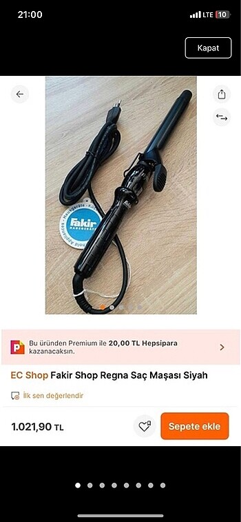 Saç maşası