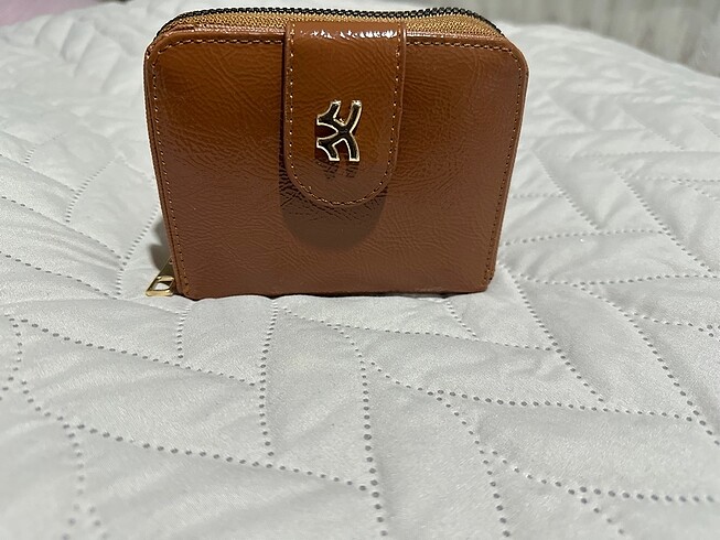 Mini camel cüzdan