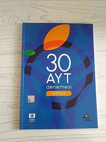 Ayt KİMYA DENEME si endemik yayınları