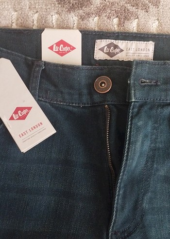 Erkek Lacivert Regular Fit Kemerli Kot Pantolon-Lee Cooper - Görsel 2