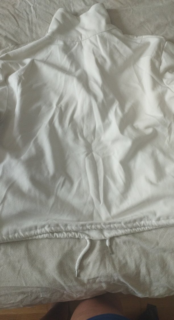 Beyaz sweatshirt - Görsel 4