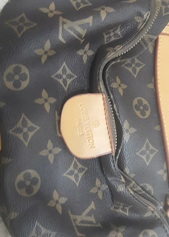Louis Vuitton Kahverengi Baskılı Kadın Deri Çapraz Çanta