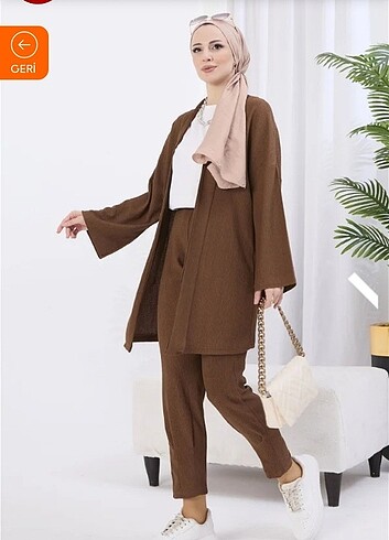 Kimono ceket pantolon takım