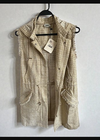 Beymen Club Simli Kapüşonlu Yelek - Görsel 2