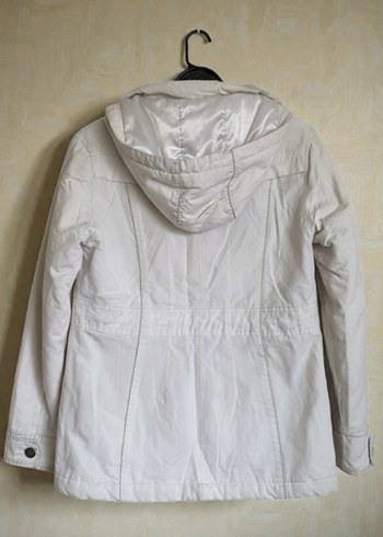 Peruna(Marks&Spencer) Krem\Beyaz Vintage Mont - Görsel 3