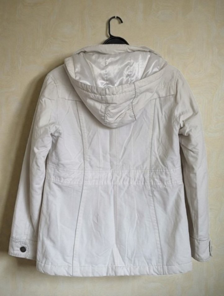 Peruna(Marks&Spencer) Krem\Beyaz Vintage Mont - Görsel 3