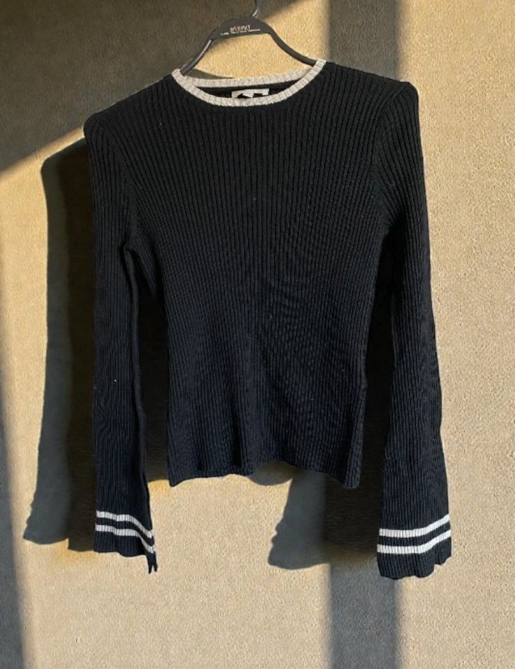 Twist Siyah Triko Kazak - Görsel 2