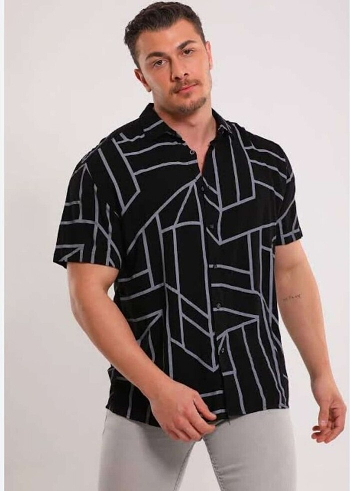 L beden erkek gömlek - Görsel 5