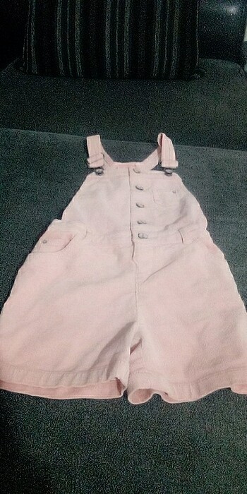 LC Waikiki LC Waikiki Kız çocuk kadife slopet bahçıvan şort