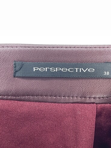 38 Beden kahverengi Renk Perspective Midi Etek %70 İndirimli.