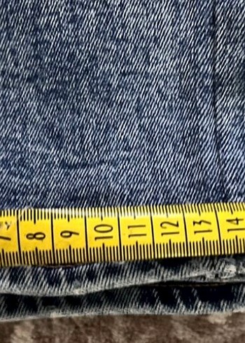 Gri Mavi Rahat Kesim Erkek Kot Pantolon - Görsel 6