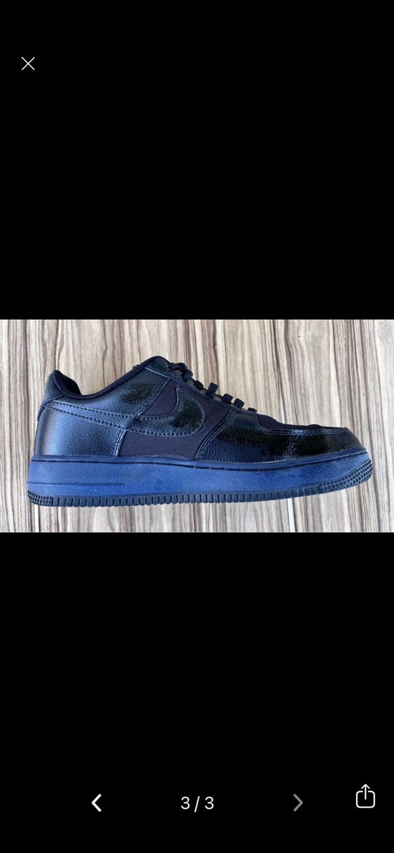 Siyah Erkek Street Wear Sneaker - Görsel 3