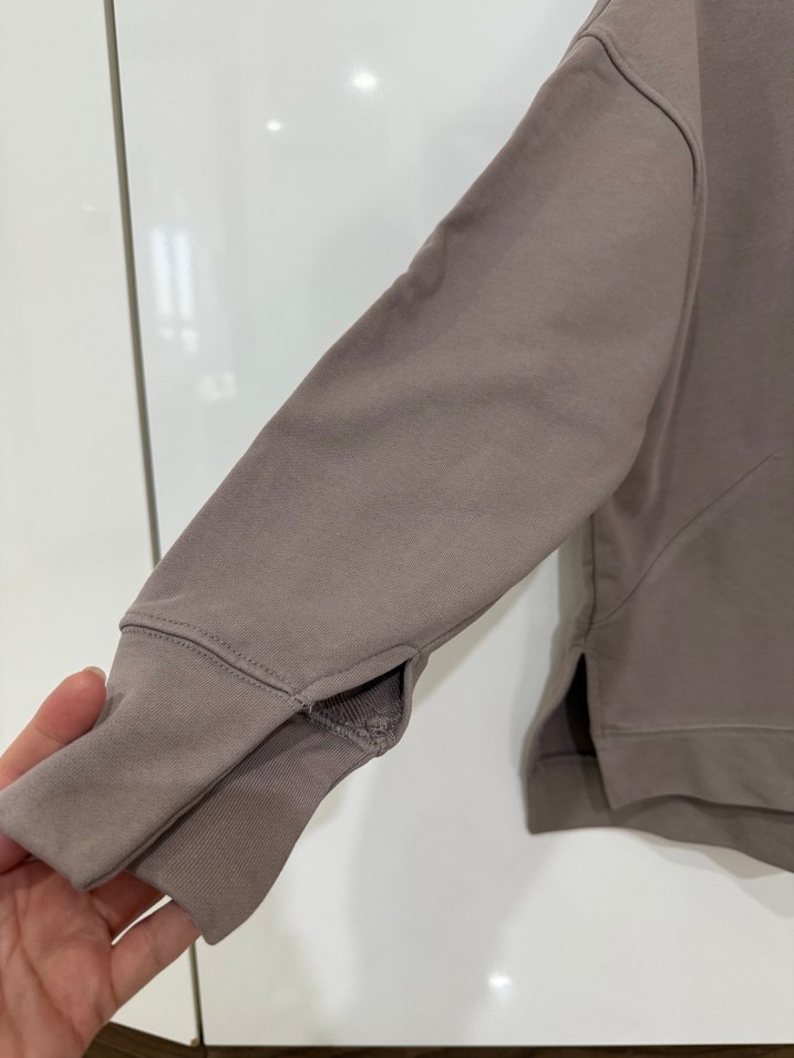 Vizon Kapüşonlu Kadın Sweatshirt - Görsel 3