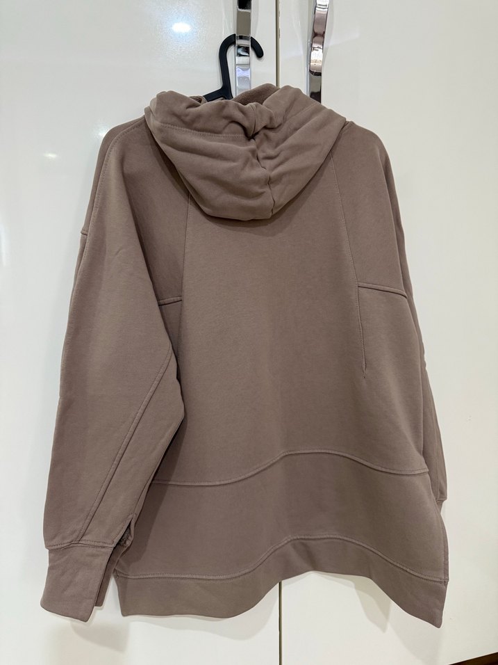 Vizon Kapüşonlu Kadın Sweatshirt - Görsel 5