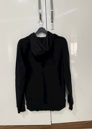 Siyah NBA Baskılı Kapüşonlu Sweatshirt - Görsel 8