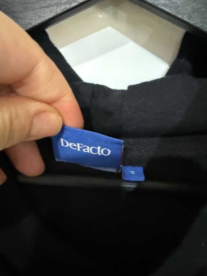 Siyah NBA Baskılı Kapüşonlu Sweatshirt - Görsel 5