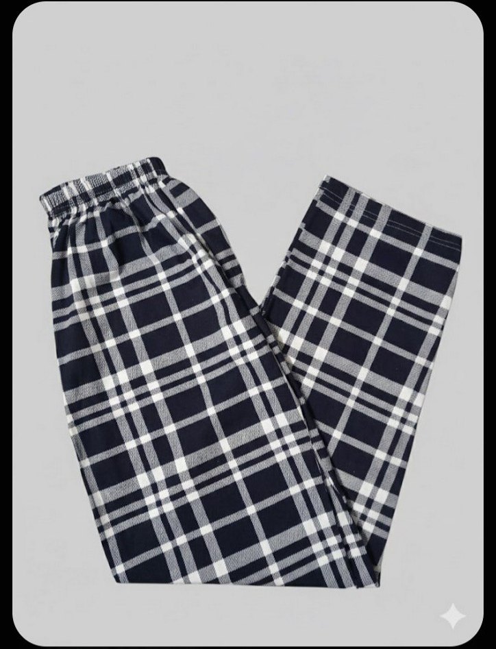 kareli pijama altı - Görsel 3