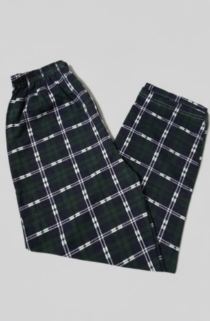 kareli pijama altı - Görsel 3