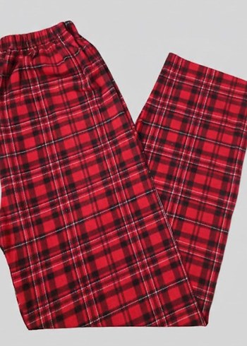 kareli pijama altı - Görsel 3