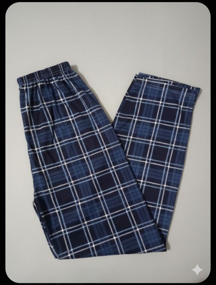 kareli pijama altı - Görsel 3