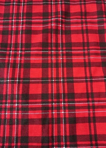 m Beden Kareli pijama altı