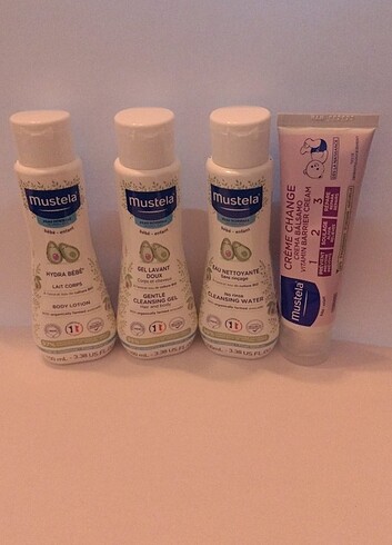 Mustela set 4 lu *2 adet