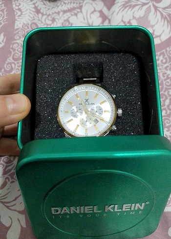 Elklein Modern Klasik Altın Erkek Saati - Görsel 2