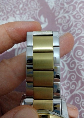 Elklein Modern Klasik Altın Erkek Saati - Görsel 3