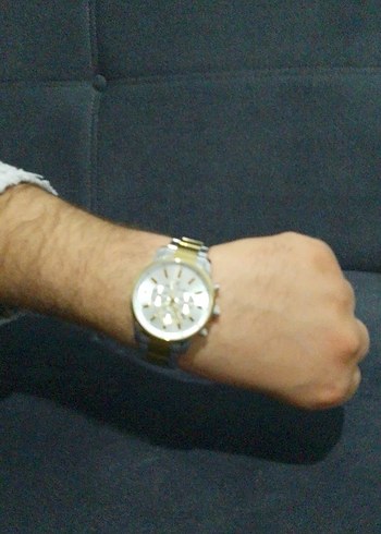 Elklein Modern Klasik Altın Erkek Saati - Görsel 7