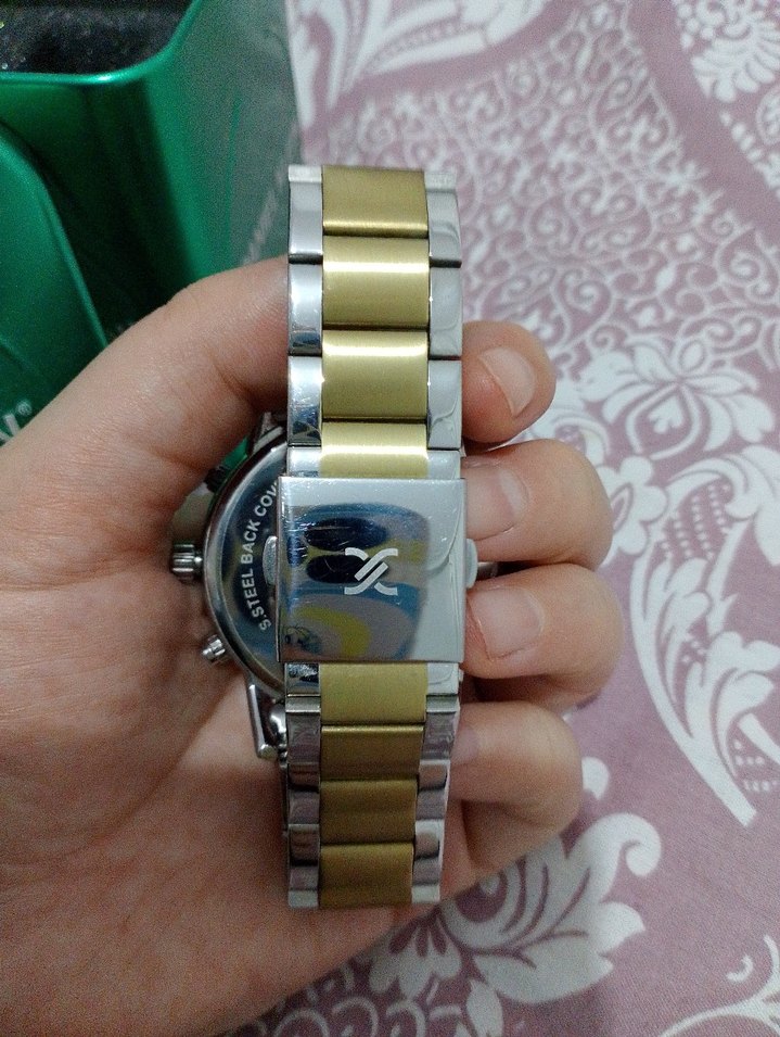 Elklein Modern Klasik Altın Erkek Saati - Görsel 4