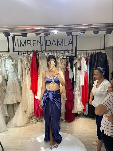Taşlı abiye