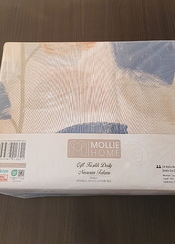  Beden çeşitli Renk MOLLIE HOME ÇİFT KİŞİLİK NEVRESİM TAKIMI