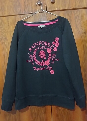 Sweatshirt m beden siyah 