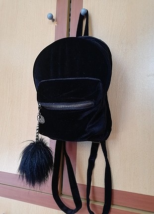Zara Kadife sırt çantası