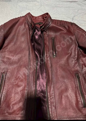 Desa Bordo Deri Biker Ceket