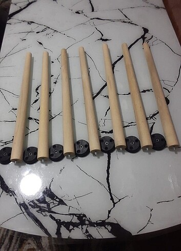 Beden 4 adet Konik ayak ve aparatı