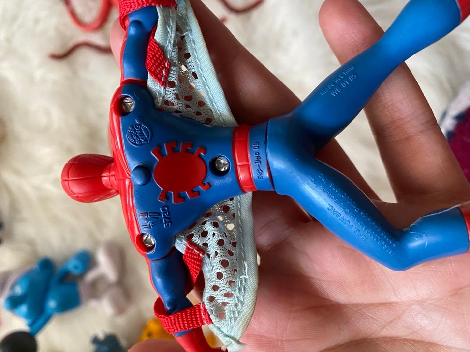 Renkli Örümcek Adam Aksiyon Figürü - Görsel 2