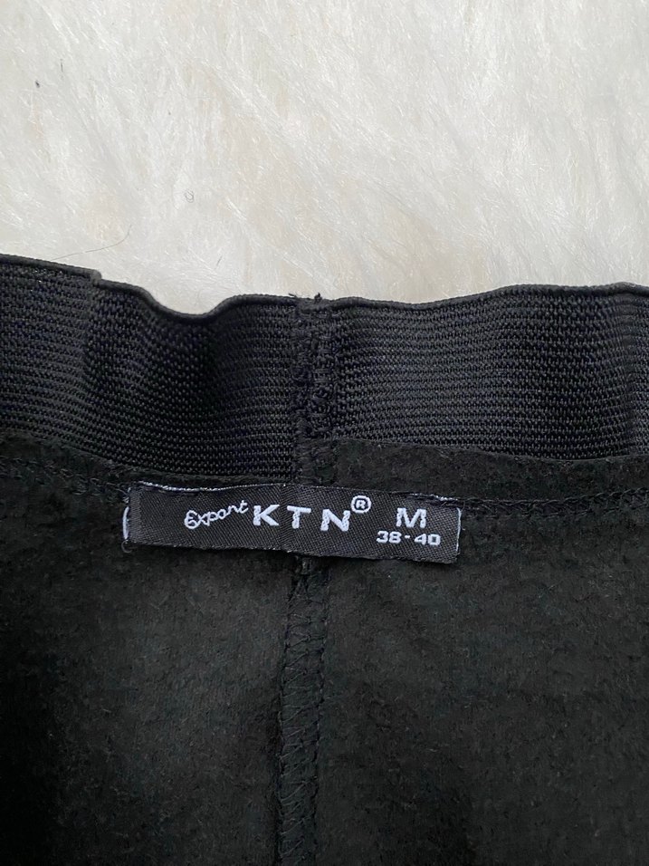 Siyah Piliseli Midi Deri Etek - Görsel 4