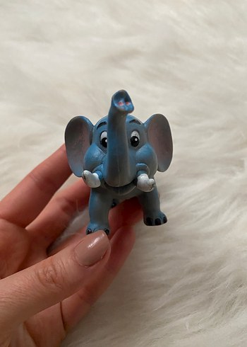 Pastel Mavi Fil Figürü - Görsel 2