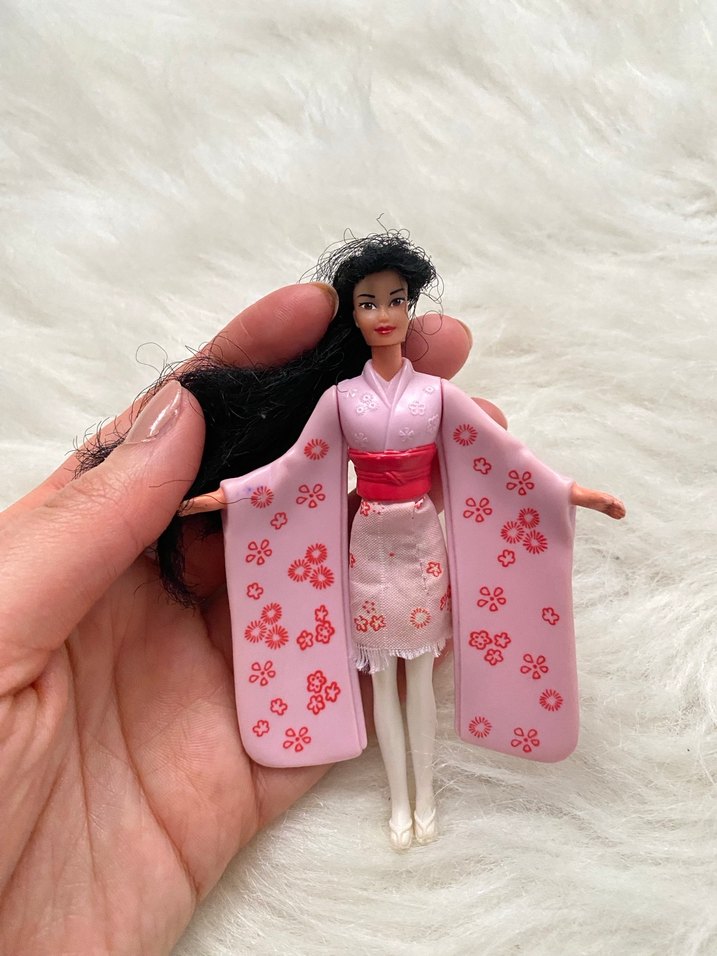 Pembe Pastel Kimono Bebek - Görsel 3