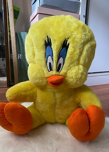 Büyük Sarı Peluş Oyuncak Civciv - Görsel 5