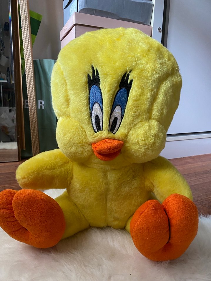 Büyük Sarı Peluş Oyuncak Civciv - Görsel 5