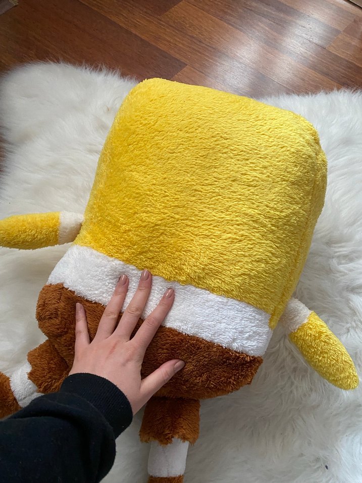 Sünger Bob Peluş Oyuncak Sarı - Görsel 4