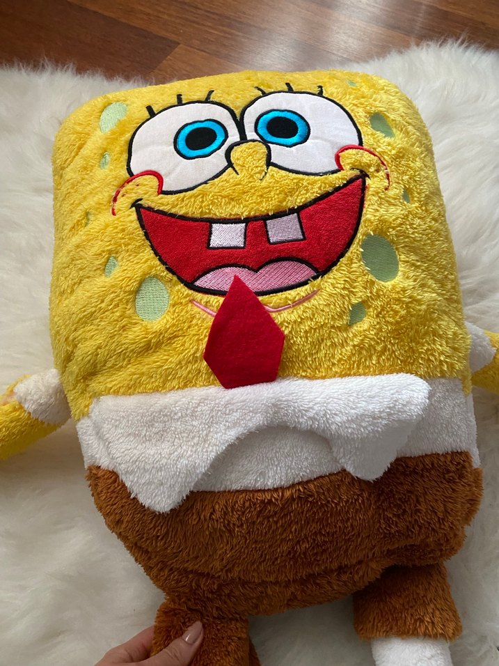 Sünger Bob Peluş Oyuncak Sarı - Görsel 3