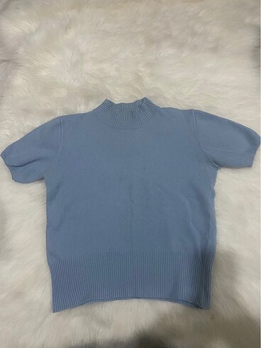 Bebek mavisi bluz